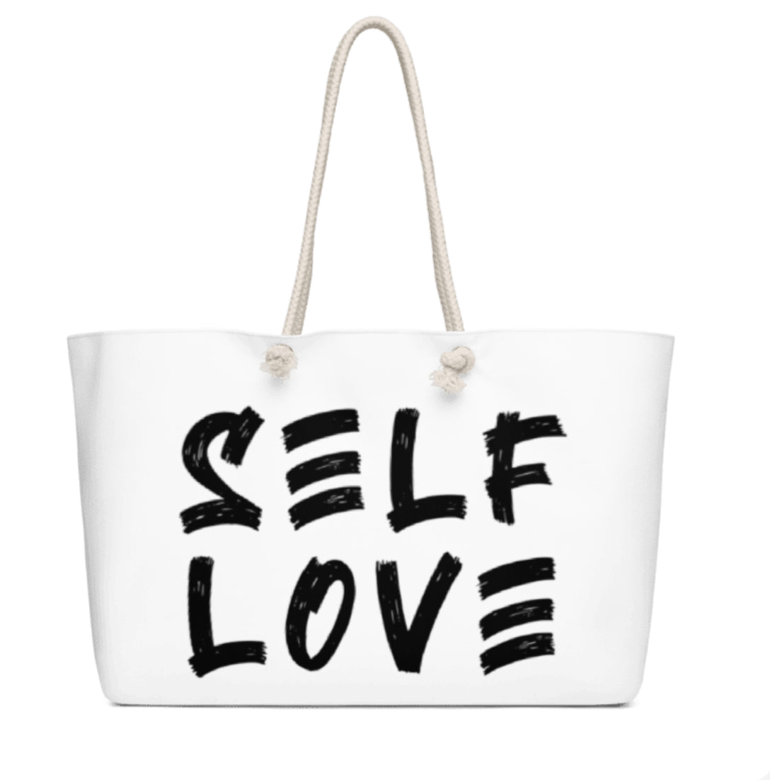 Oversized Self Love Weekender Bag